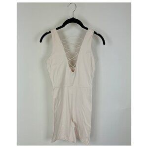 WeWoreWhat Cream Active Onesie